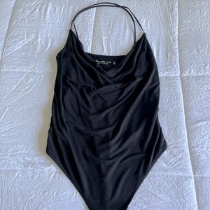 Abercrombie Cowl Neck Bodysuit